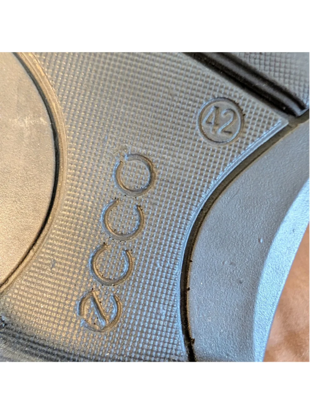 Ecco genuine leather